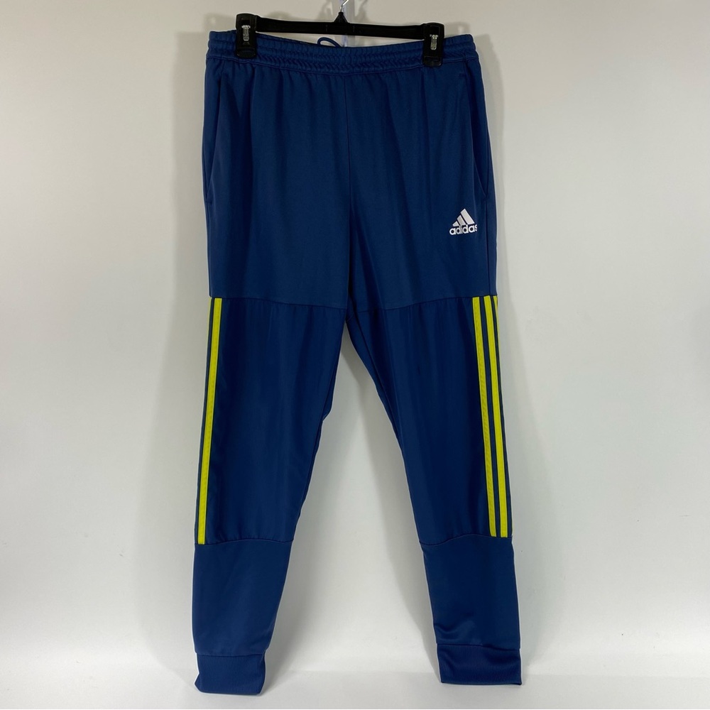 Adidas Men’s Rare Neon Fluorescent Yellow League Jogger Pants Size: Large